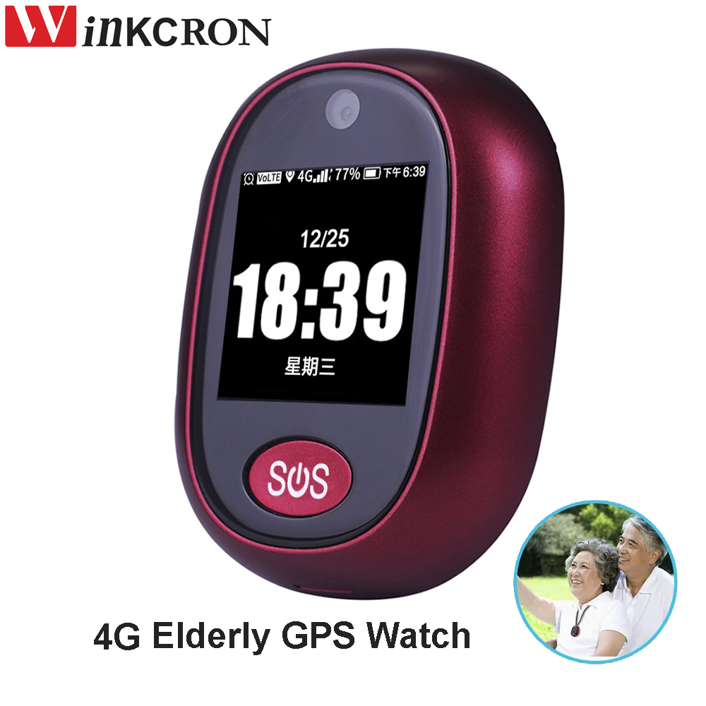 Fall Detection Watch - Montre connectée 4G pour seniors 2026