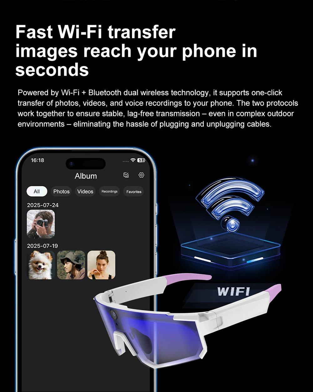 Lunettes intelligentes OnePlus - Smart Glasses Lens avis et prix