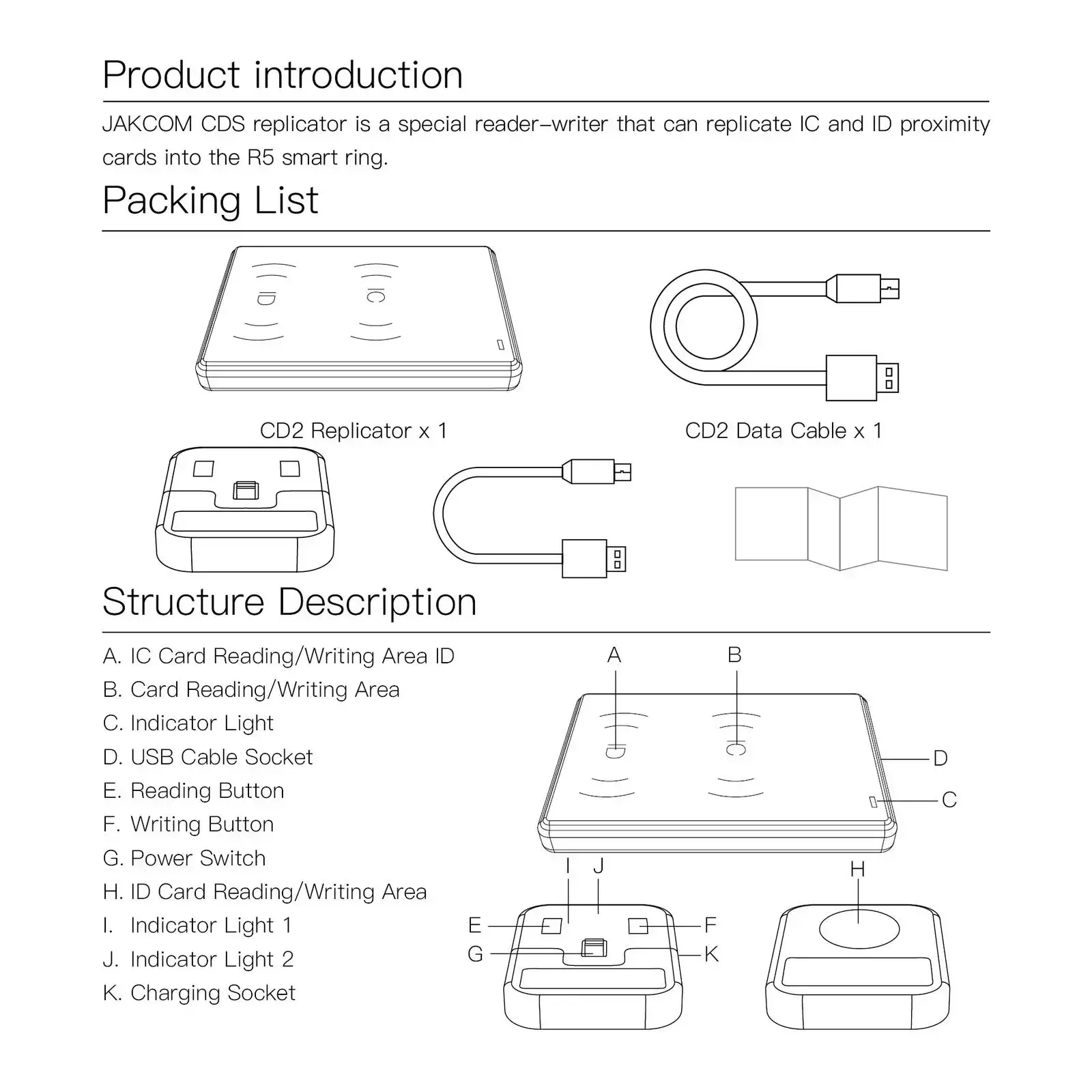 JAKCOM CDS RFID Réplicateur po - Smart Ring Nfc Pay avis et prix