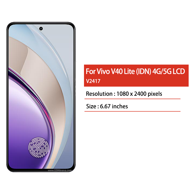 Écran tactile Super AMOLED 6,6 - Vivo V40 avis et prix